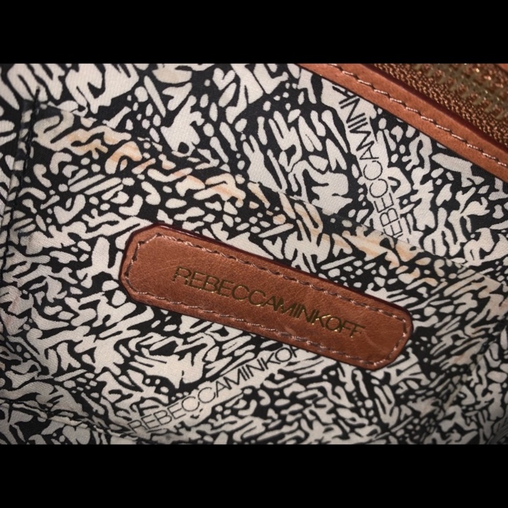 Rebecca Minkoff mini mac crossbody brown leather purse - Picture 5 of 8